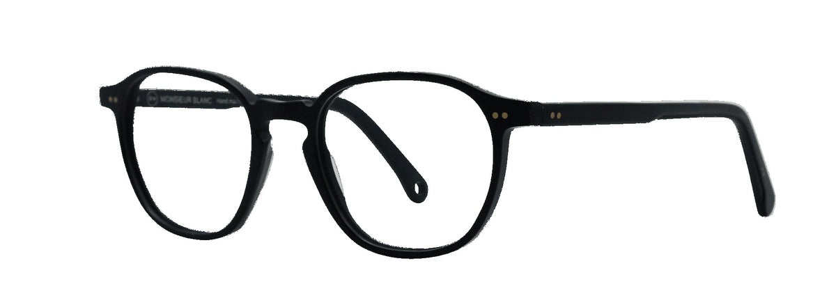 Bastien 163 — MATTE BLACK, three-quarter view