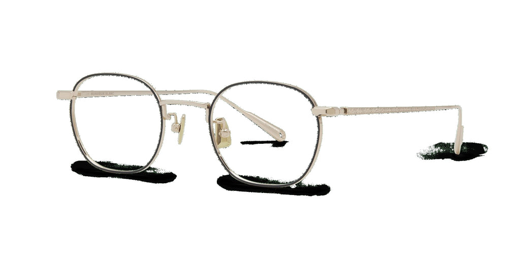 Pablo 892 — GLOSSY GOLD / MATTE BLACK, three-quarter view
