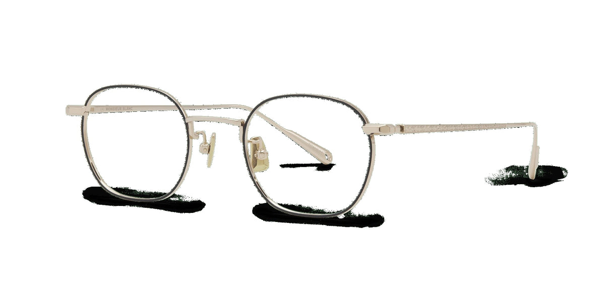 Pablo 892 — GLOSSY GOLD / MATTE BLACK, three-quarter view