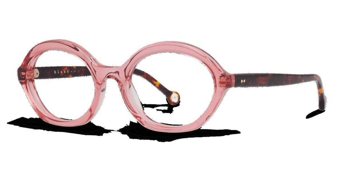Rose 834 — NUDE /TORTOISESHELL BORDEAUX, three-quarter view