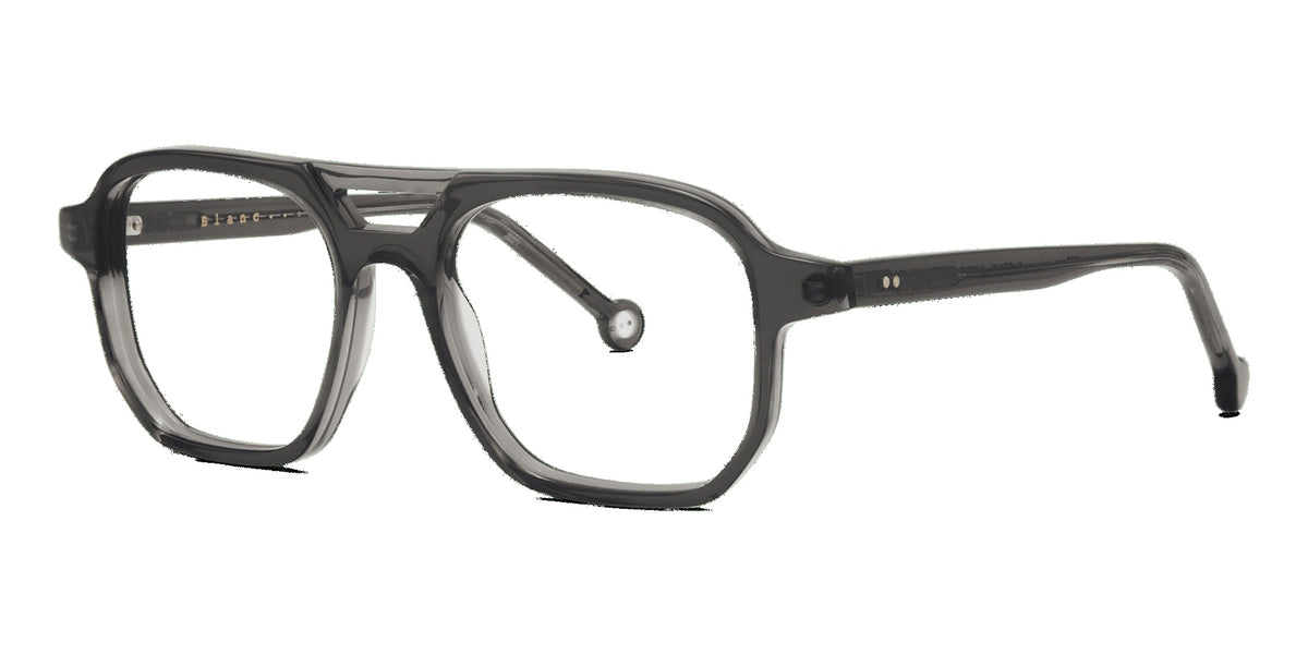 Gustave 902 — Black On Dark Grey, three-quarter view