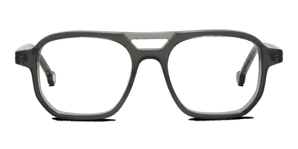 Gustave 902 — Black On Dark Grey, front view