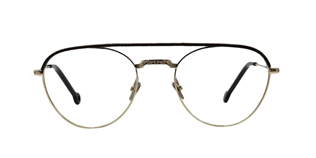 Aristid 397 — BROWN LEATHER PALLADIUM, front view