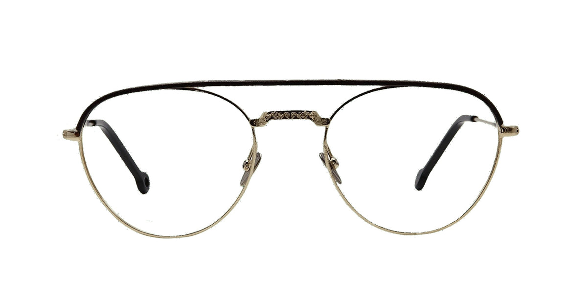 Aristid 397 — BROWN LEATHER PALLADIUM, front view