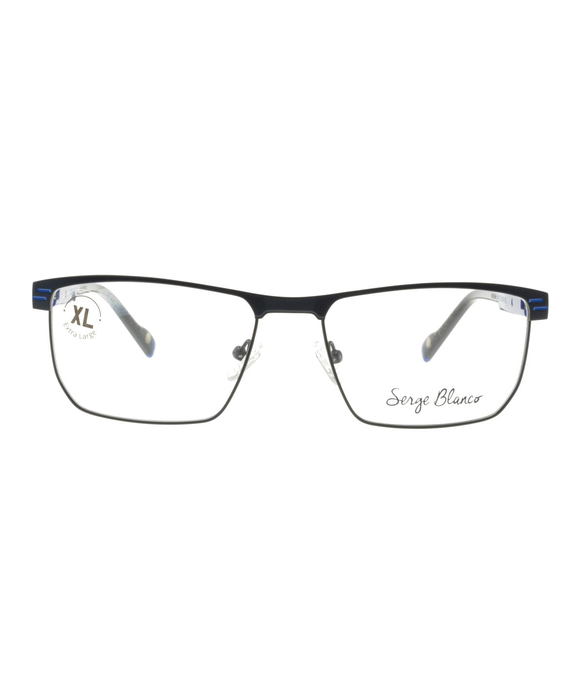 Serge Blanco BR140_2 — BLUE / BLACK, front view