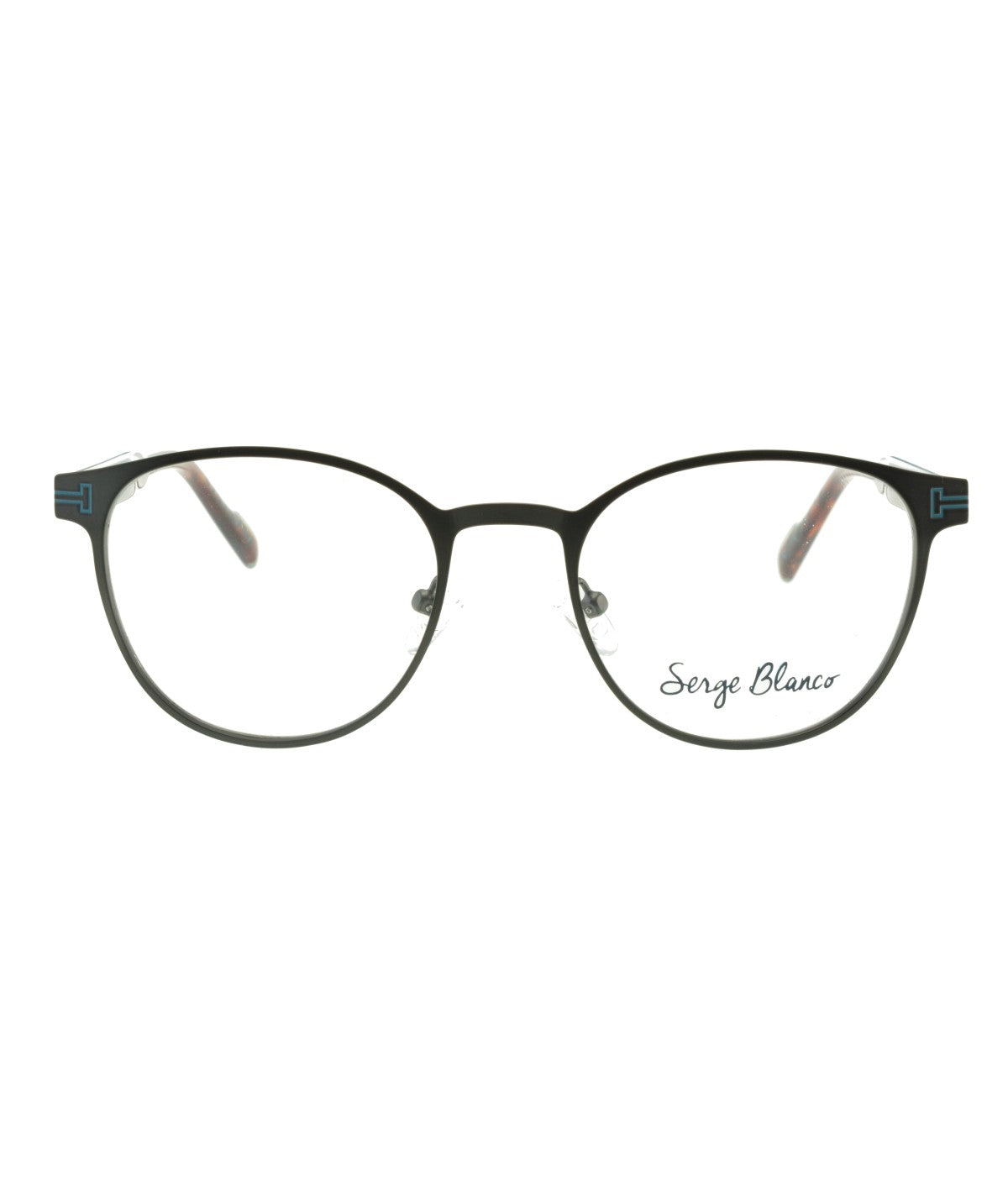 Serge Blanco BR143_3 — BLUE / GUN METAL, front view