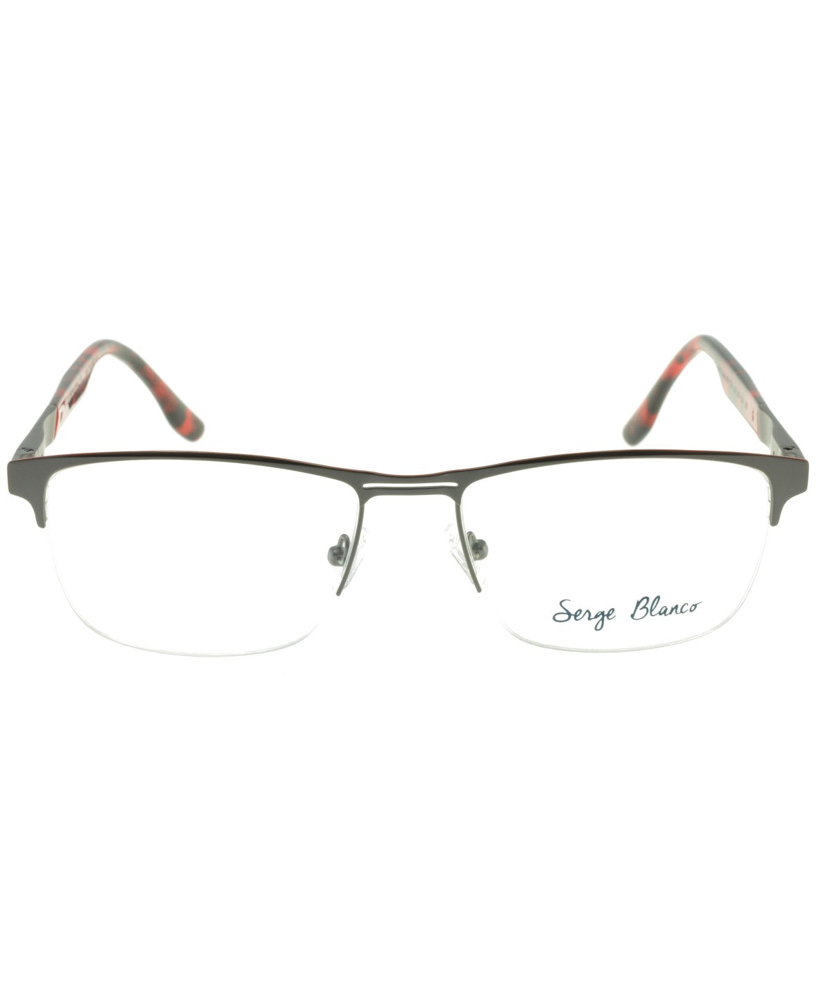 Serge Blanco IN220_3 — RED / GUN METAL, front view