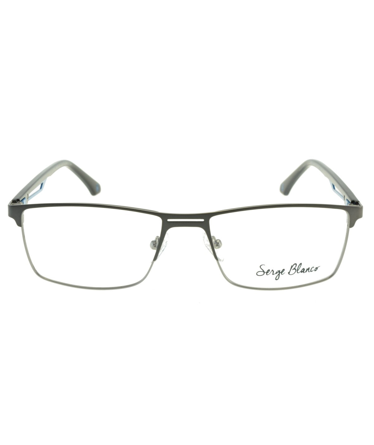 Serge Blanco ME137_1 — BLUE / GUN METAL, front view