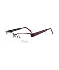Serge Blanco SB517_5 — BURGUNDY/BLACK, front view