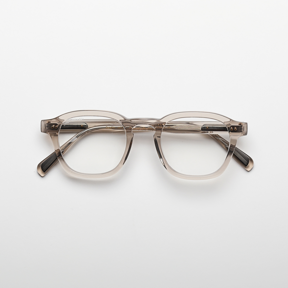 Steve McQueen Bandito Optical 017 – Crystal Champagne – front view