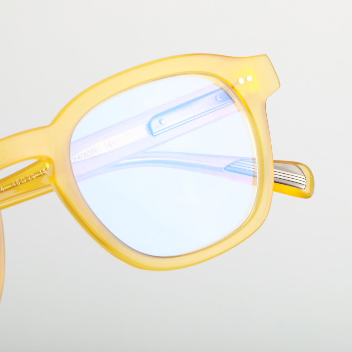 Steve McQueen Bandito Optical 104 Yellow Honey - angle 4