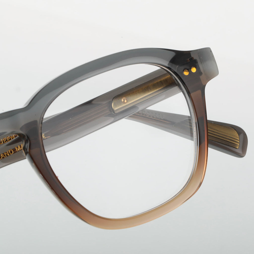 Steve McQueen Bandito Optical 114 Blue To Clear Brown - angle 2