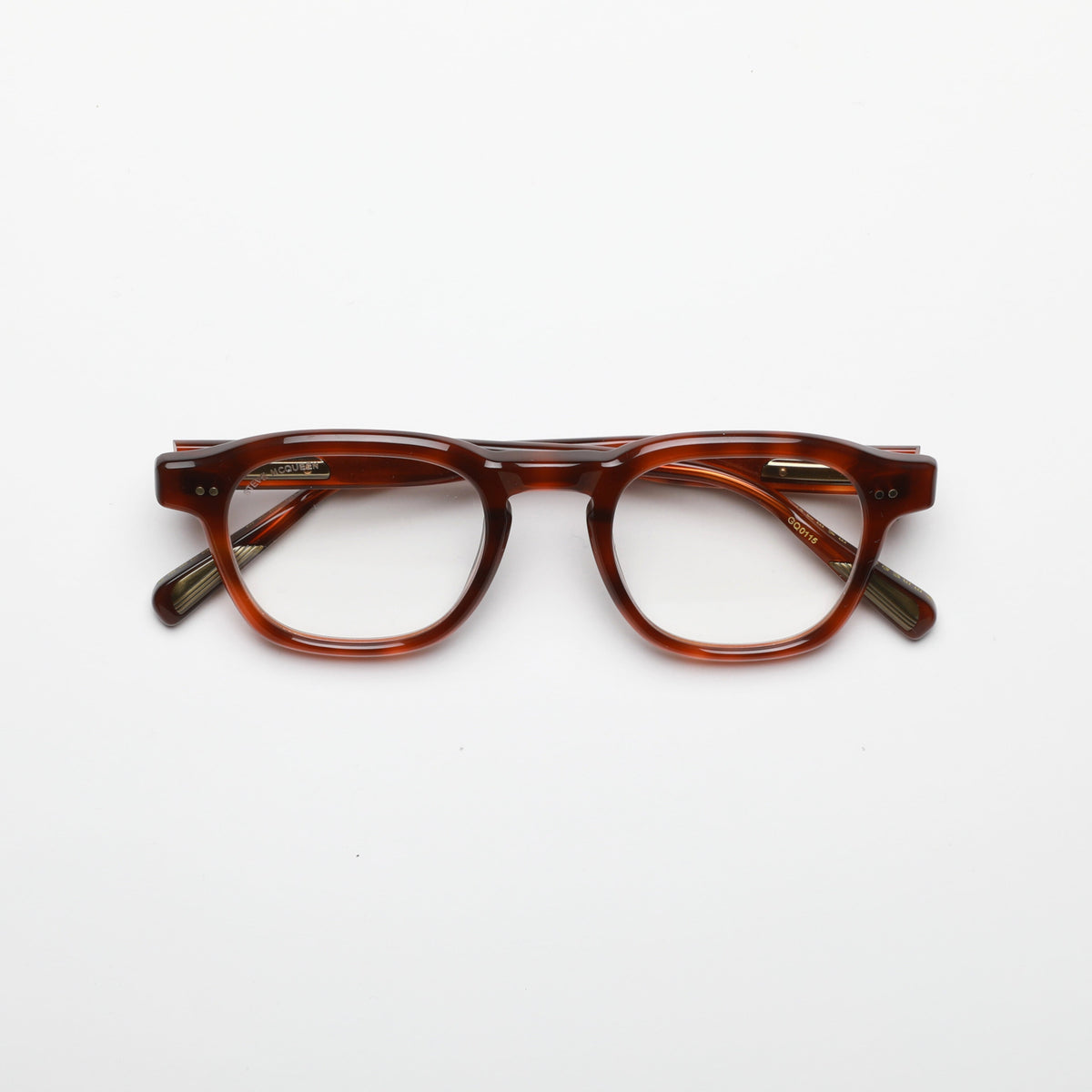 Steve McQueen Bandito Optical M-192 – Brown Tortoise – front view