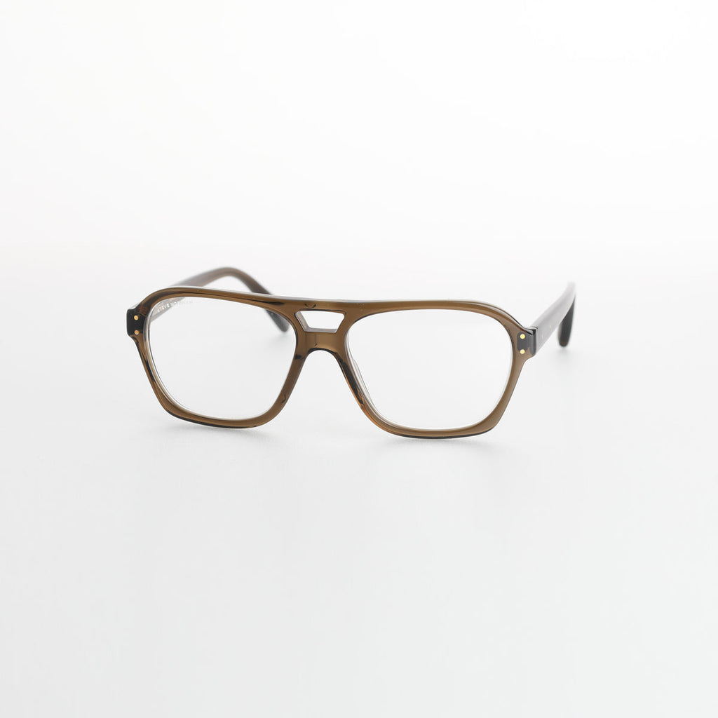 Steve McQueen Bruce Optical C-005 Crystal Khaki - angle 4