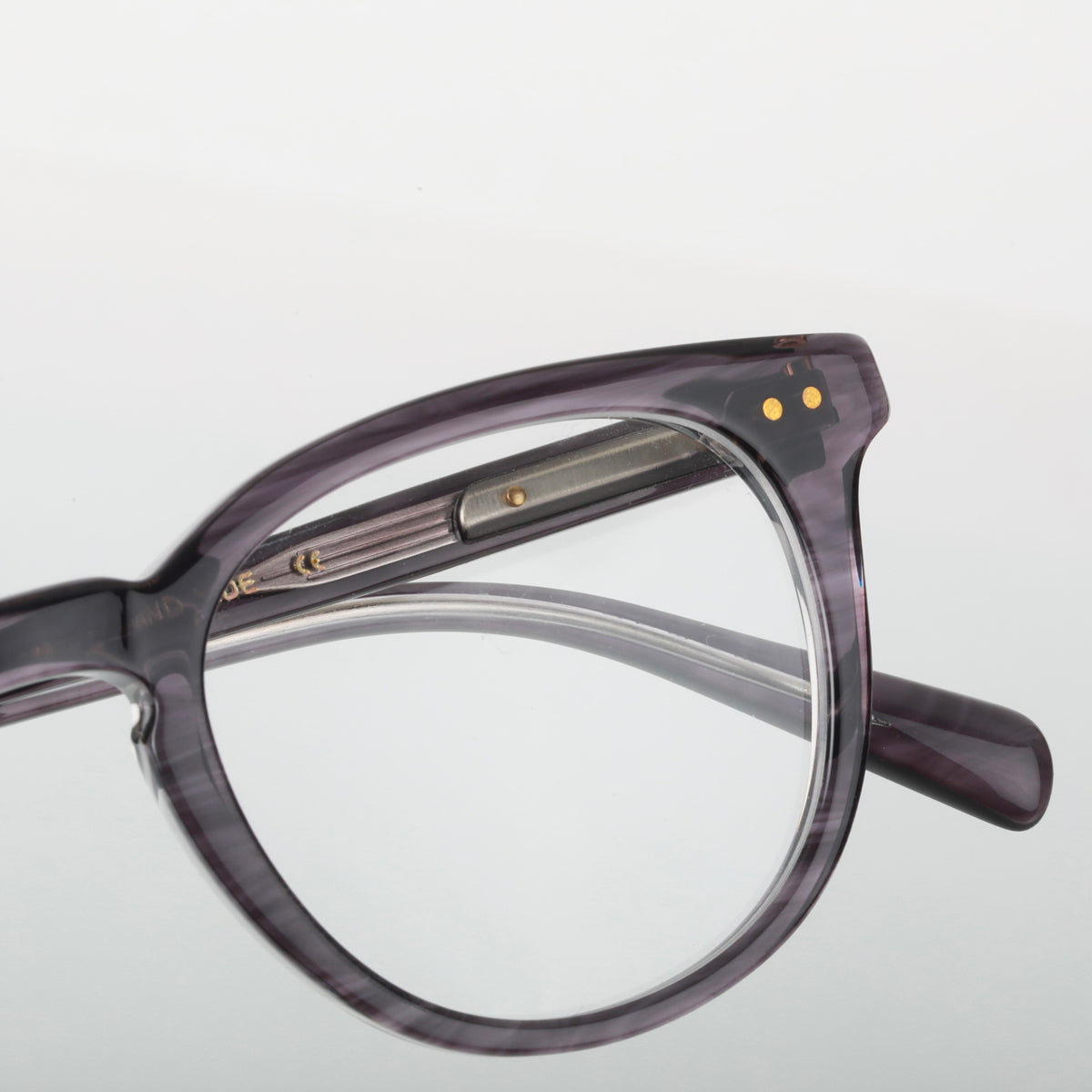 Steve McQueen Carmel Optical C-020 Light Grey Jaspe - angle 3