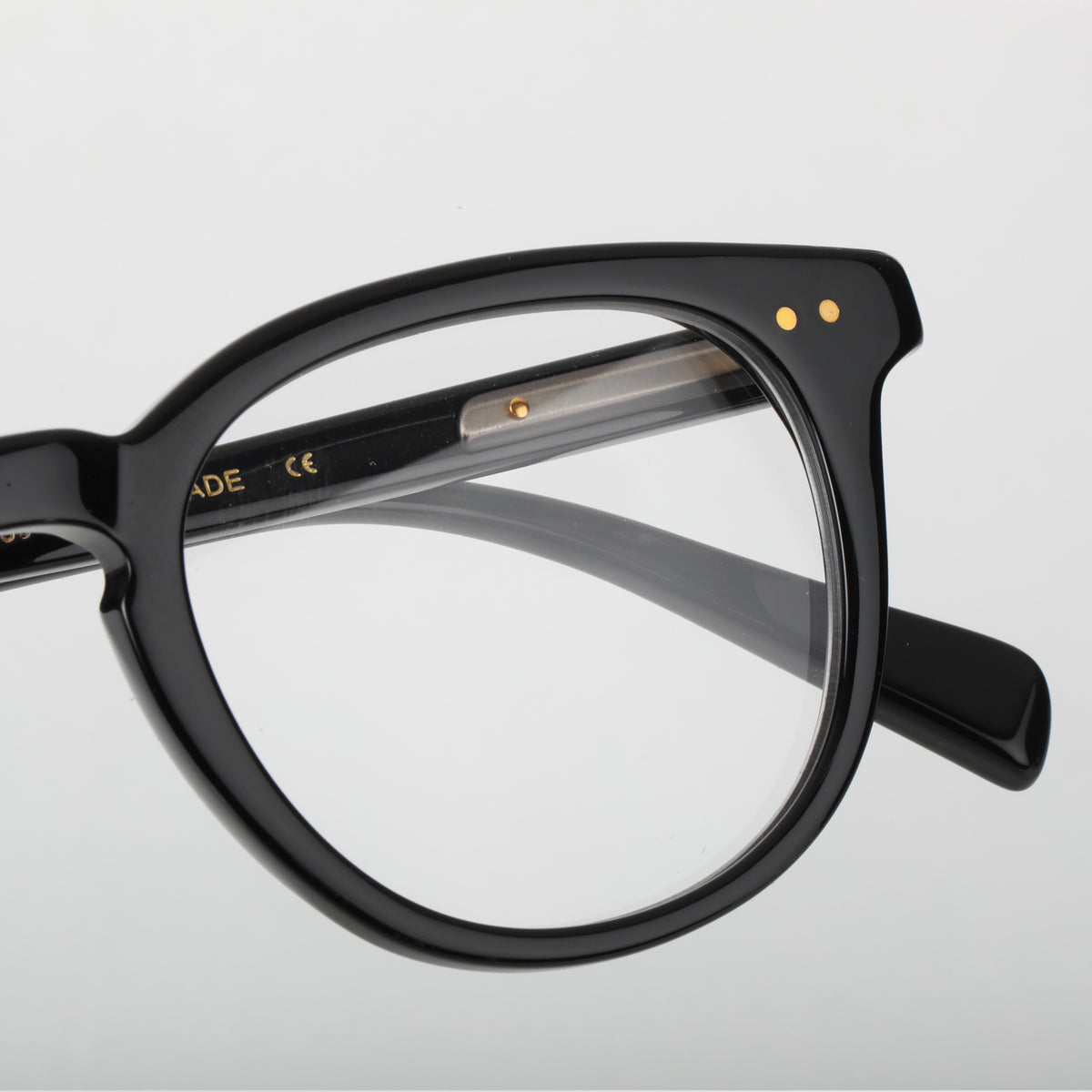 Steve McQueen Carmel Optical C-028 Black - angle 2