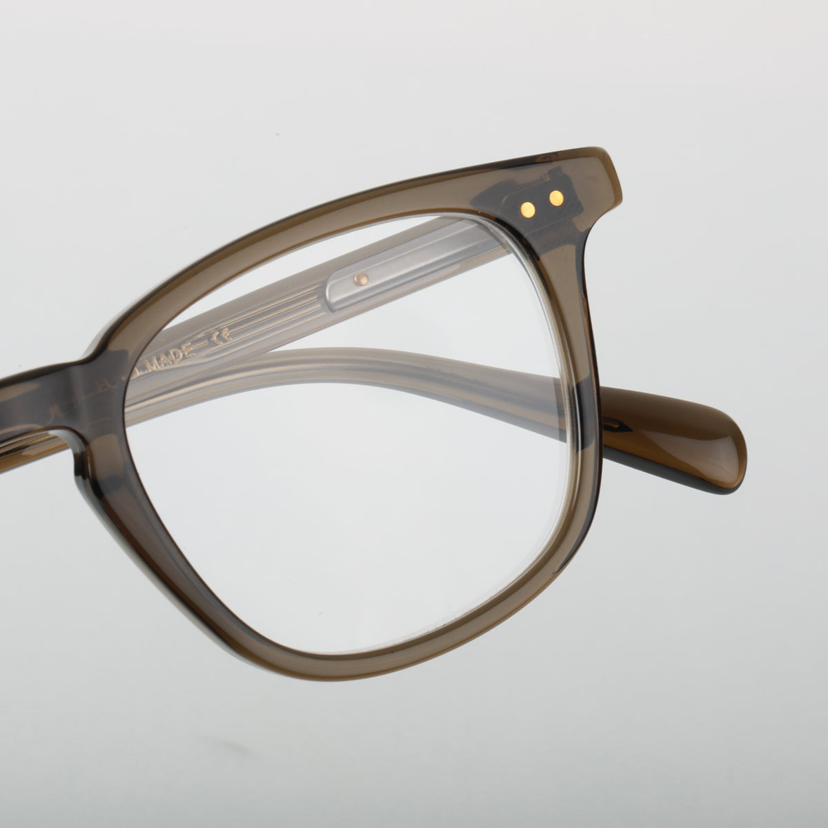 Steve McQueen Cincinnati Optical C-005 Crystal Khaki - angle 2