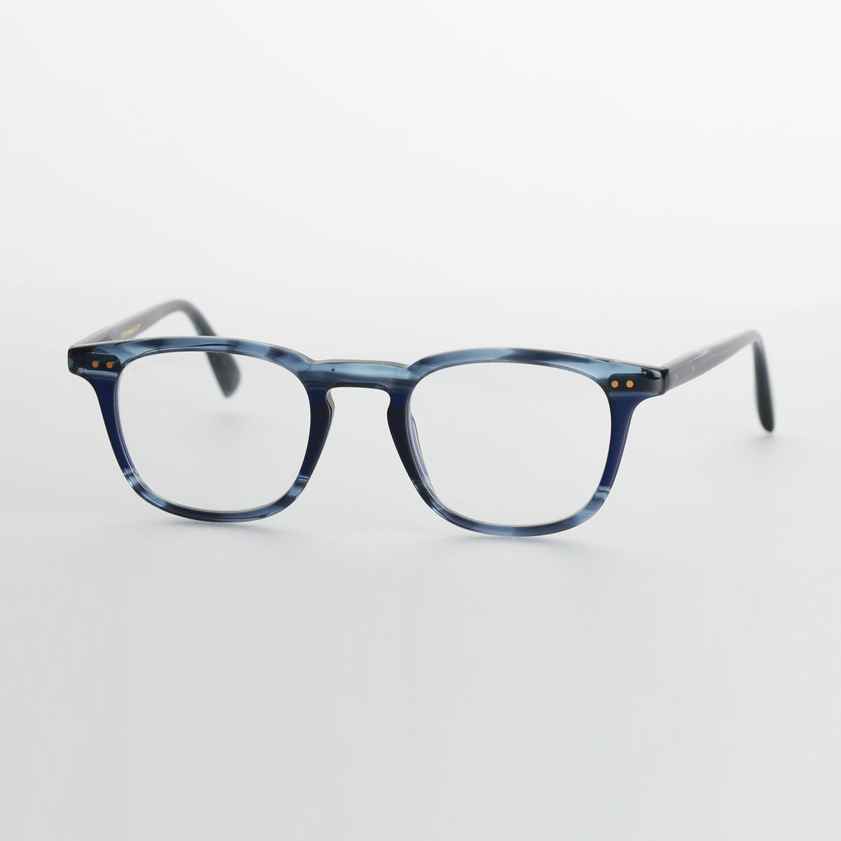 Steve McQueen Cincinnati Optical C-014 Blue Jaspe - angle 3