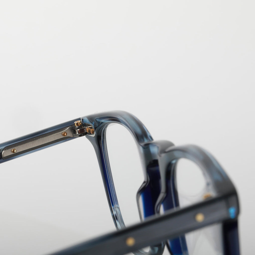 Steve McQueen Cincinnati Optical C-014 Blue Jaspe - angle 4
