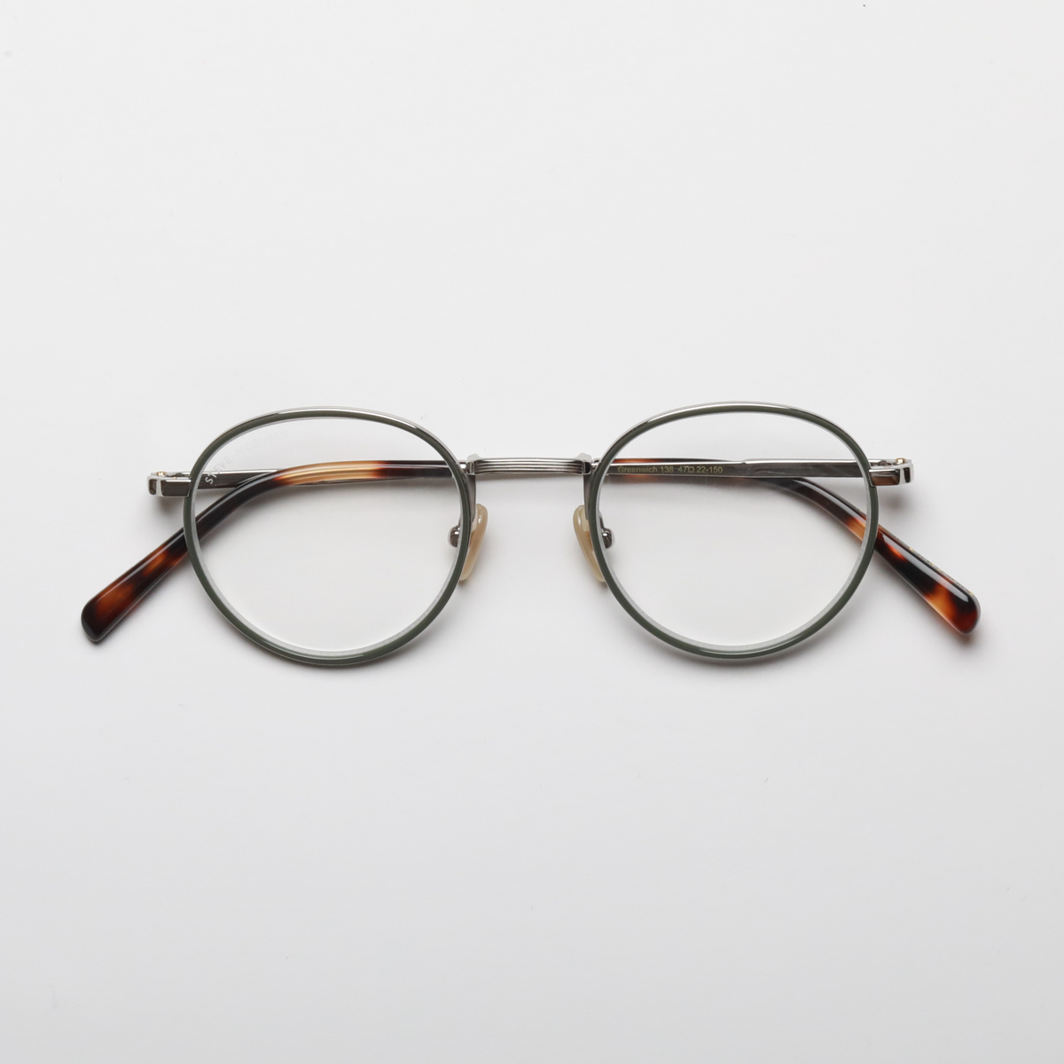 Steve McQueen GREENWICH Optical 138 — Light Shiny Silver