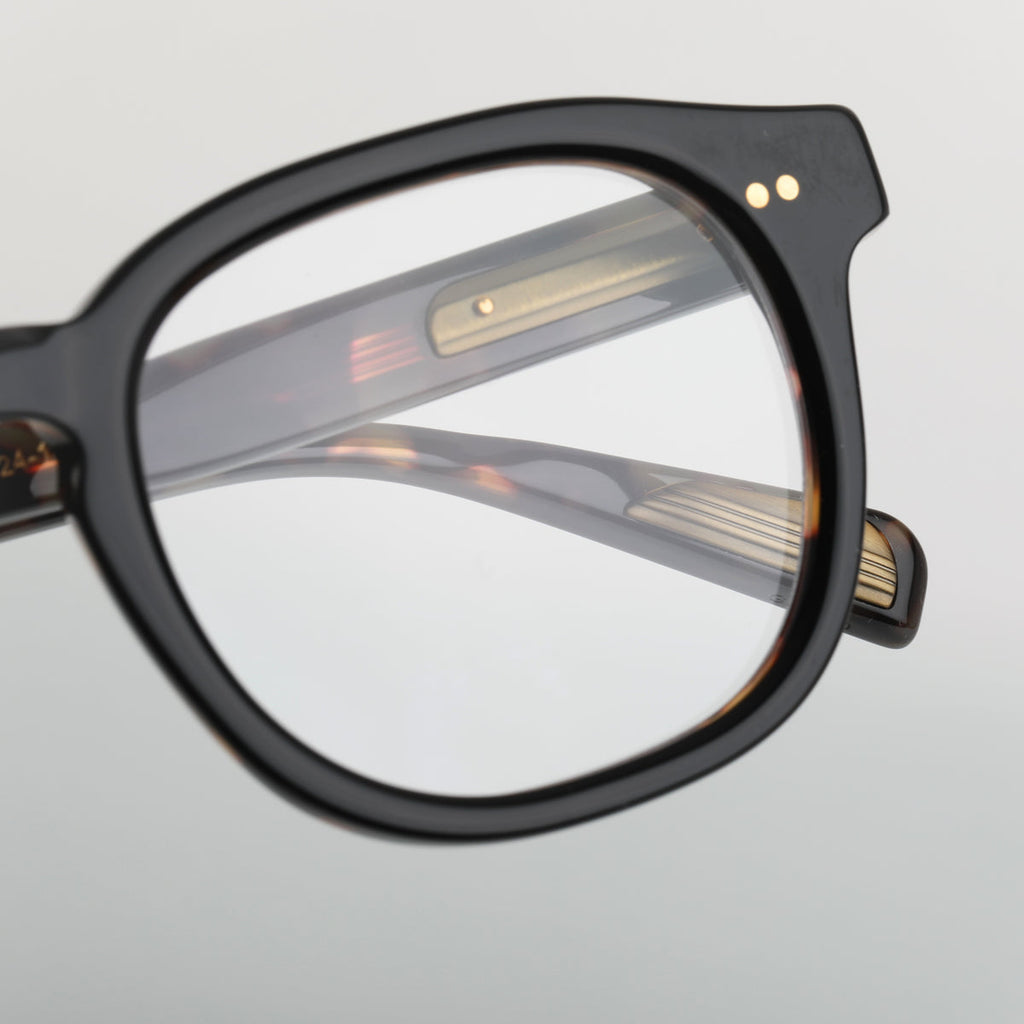 Steve McQueen King Optical 002 Black & Tortoise - angle 2