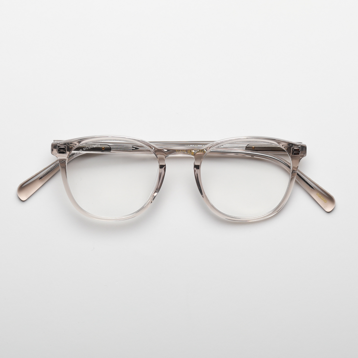 Steve McQueen LIFE Optical C-017 — Crystal Champagne
