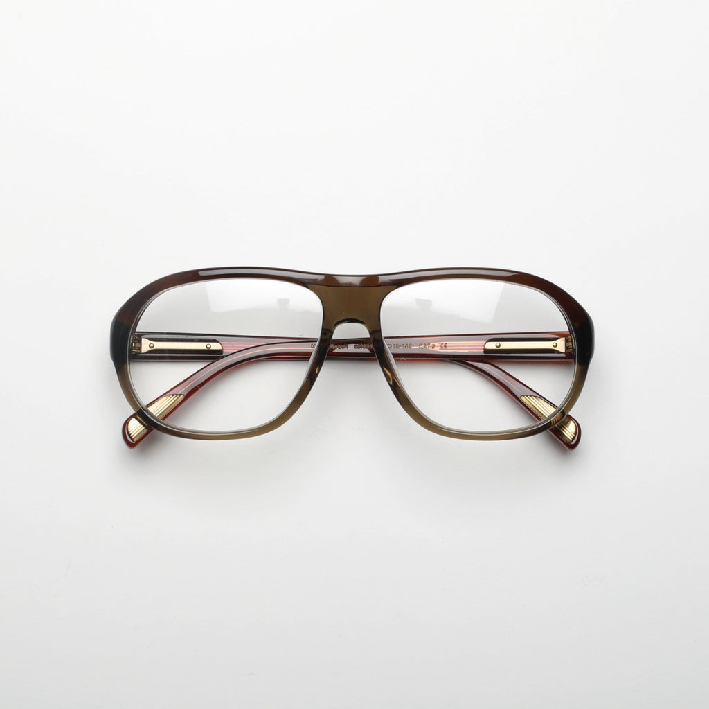Steve McQueen Myrtle Beach Optical 051 — Crystal Khaki Tortoise