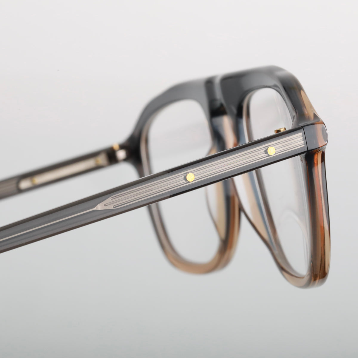 Steve McQueen Papillon Optical 114 Blue To Clear Brown - angle 4
