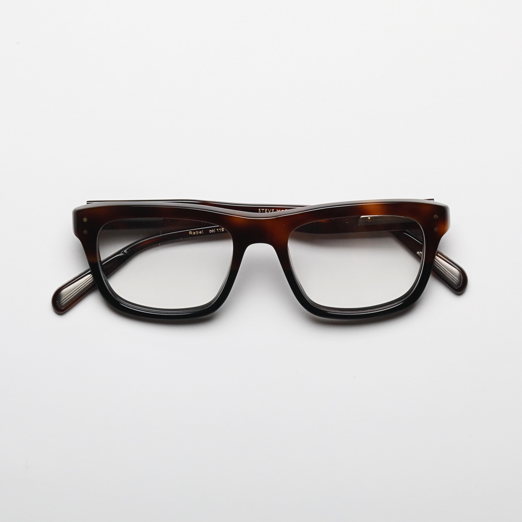 Steve McQueen Rebel Optical 119 — Tortoise To Black