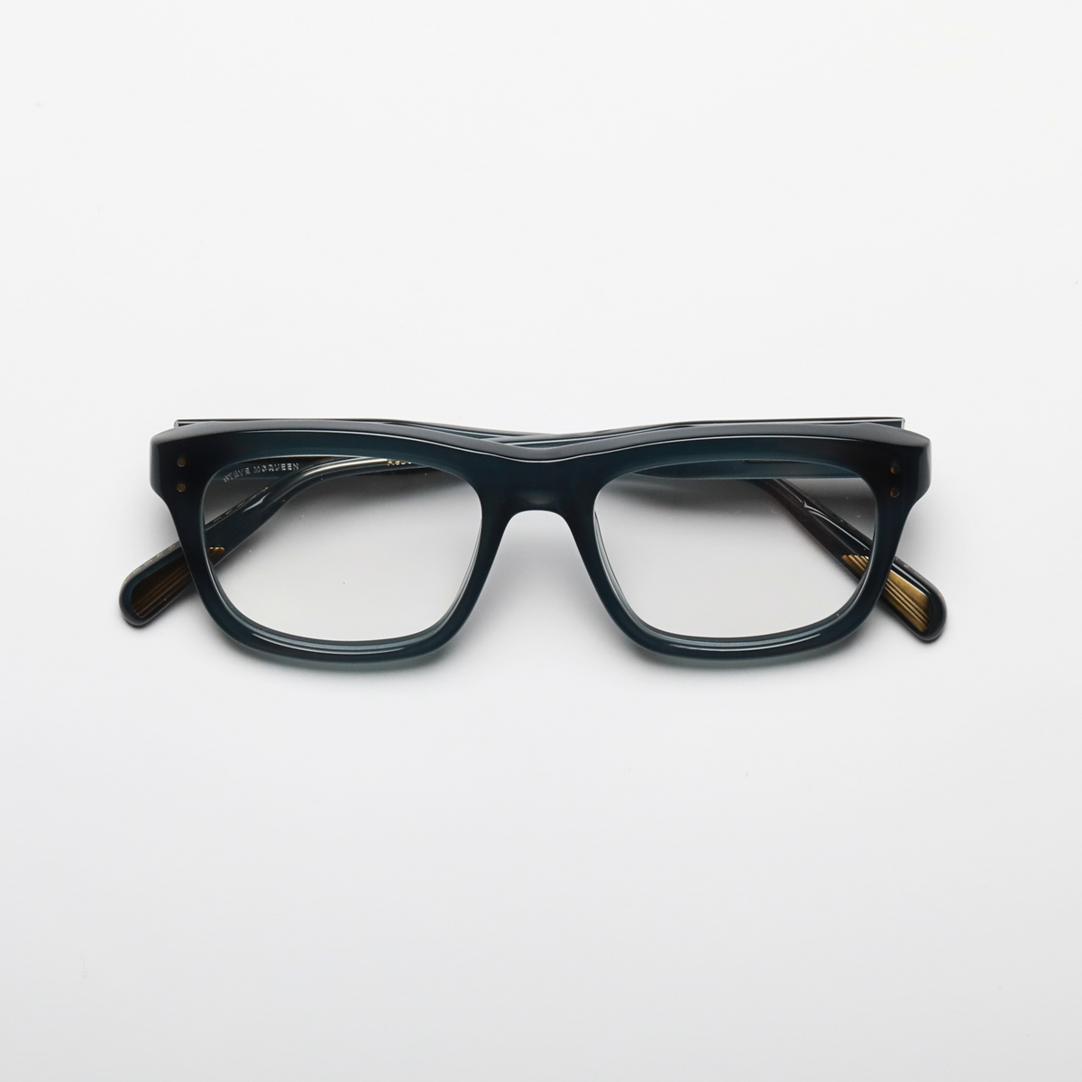 Steve McQueen Rebel Optical 122 — Milky Blue
