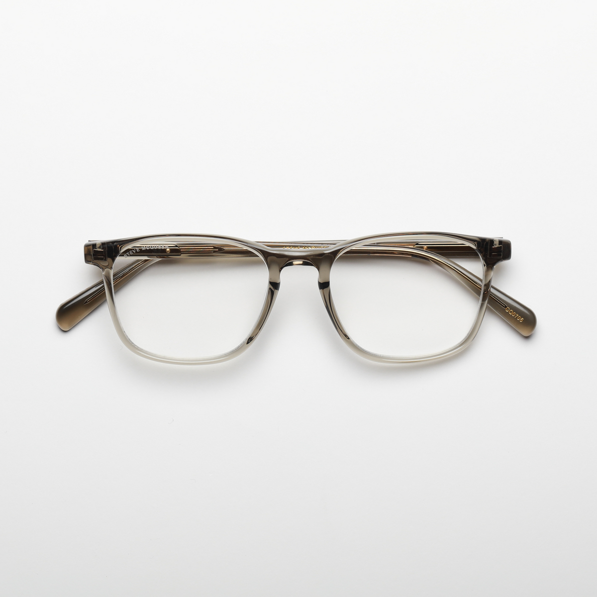 Steve McQueen TEXAS optical 131 — Crystal Grey Khaki