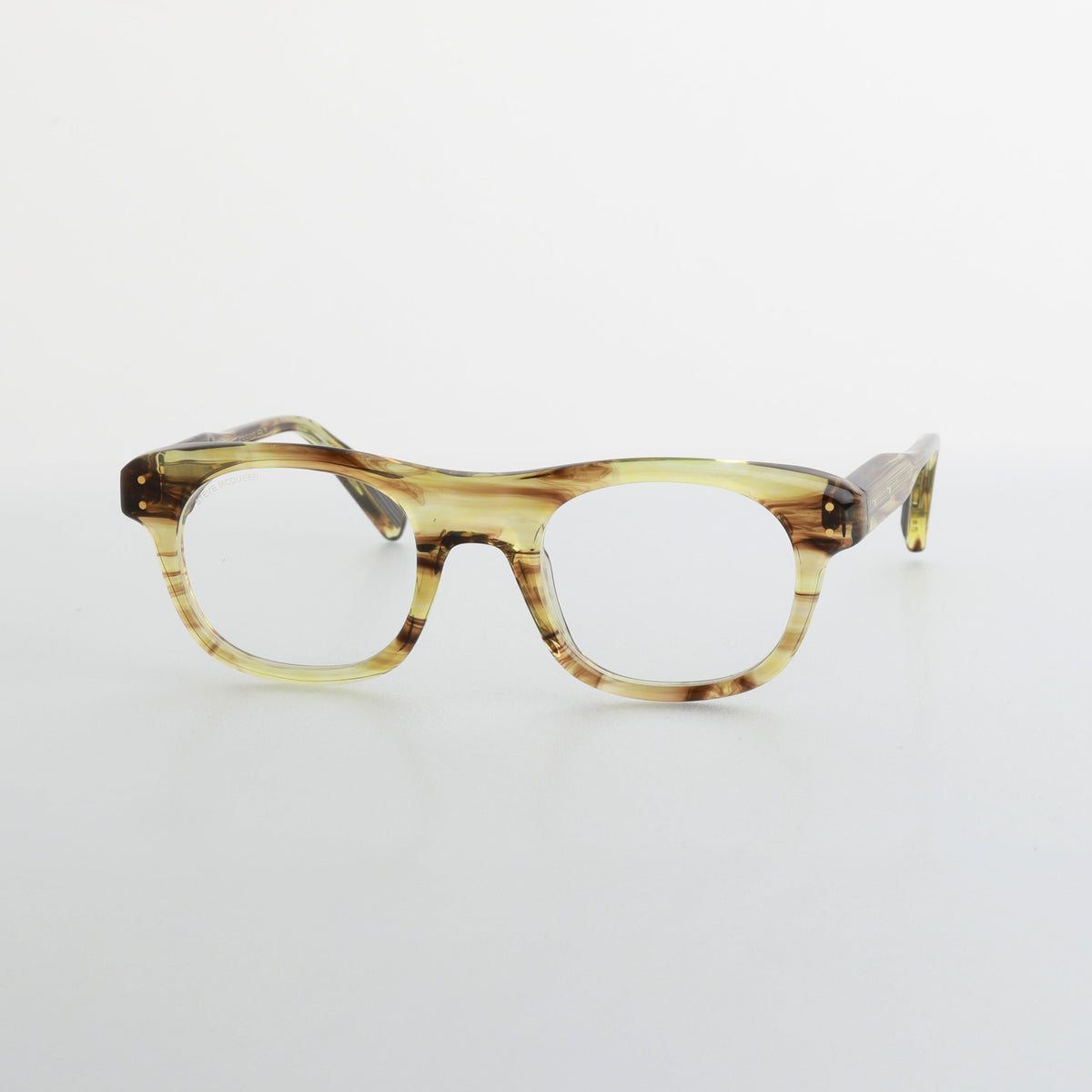 Steve McQueen Trancas Beach Optical 181 — Jaspe Yellow Brown