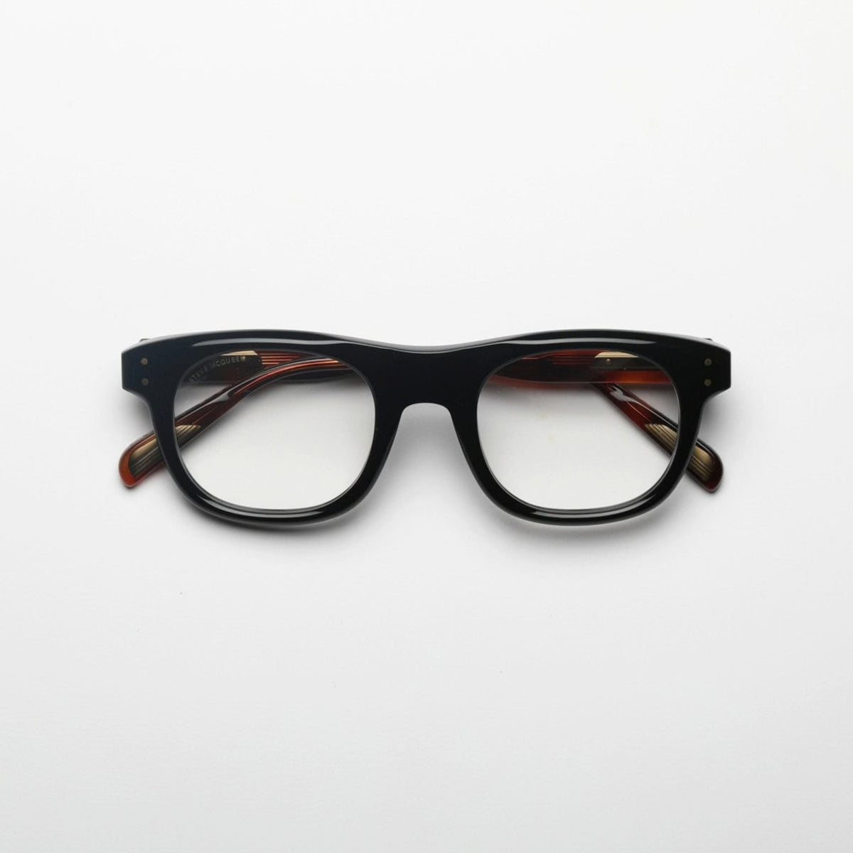 Steve McQueen Trancas Beach Optical 184 — Black & Tortoise Temples
