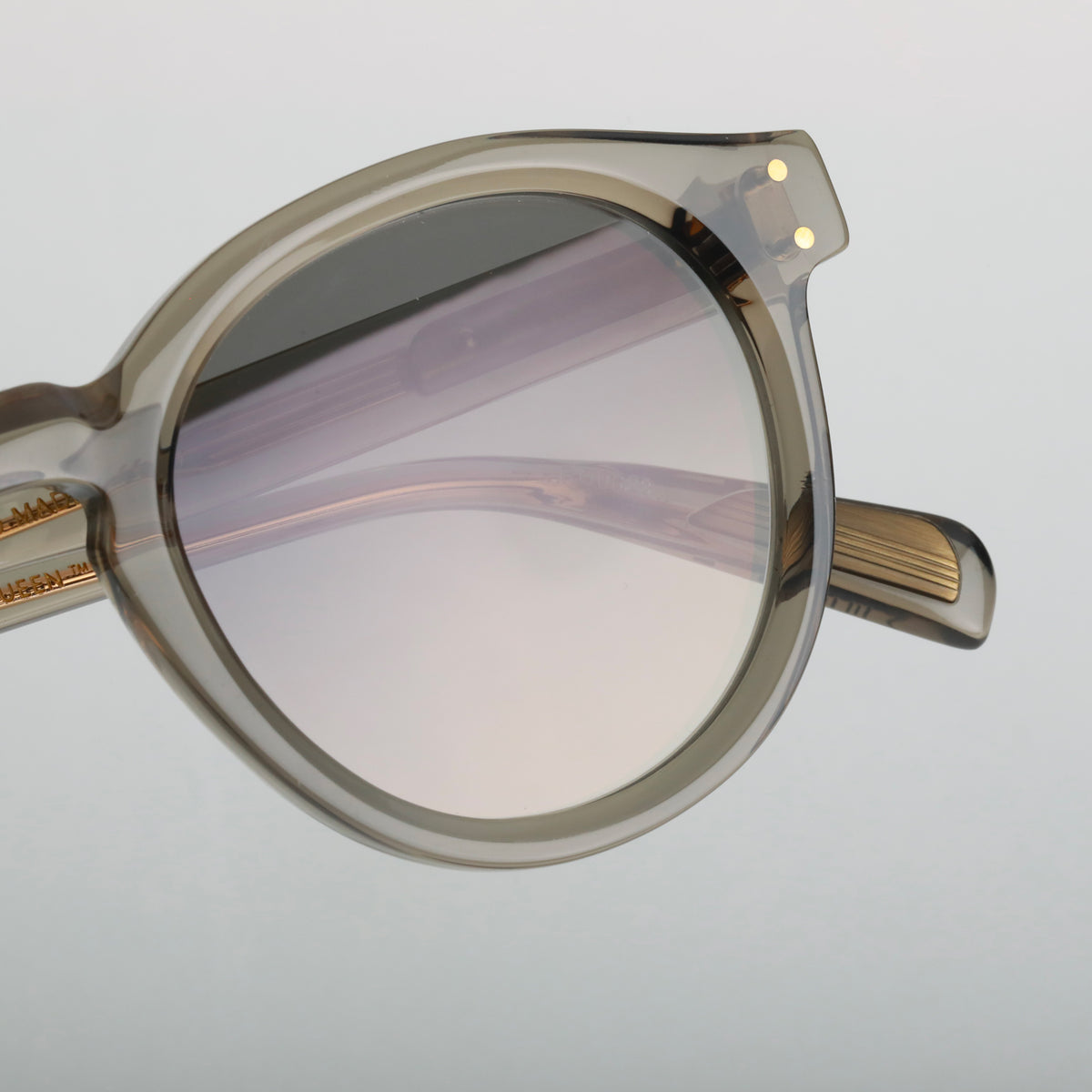 Steve McQueen Bud Sunglasses 131 Crystal Grey Khaki - angle 3