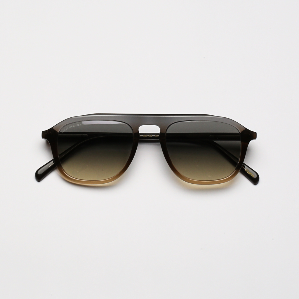 Steve McQueen PAPILLON SUN 114 — Blue To Clear Brown