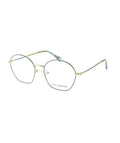 Inès de la Fressange Paris AMAYA c1 blue / gold eyeglass frame