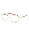 Inès de la Fressange Paris ANGELE C1 red and gold eyeglass frame