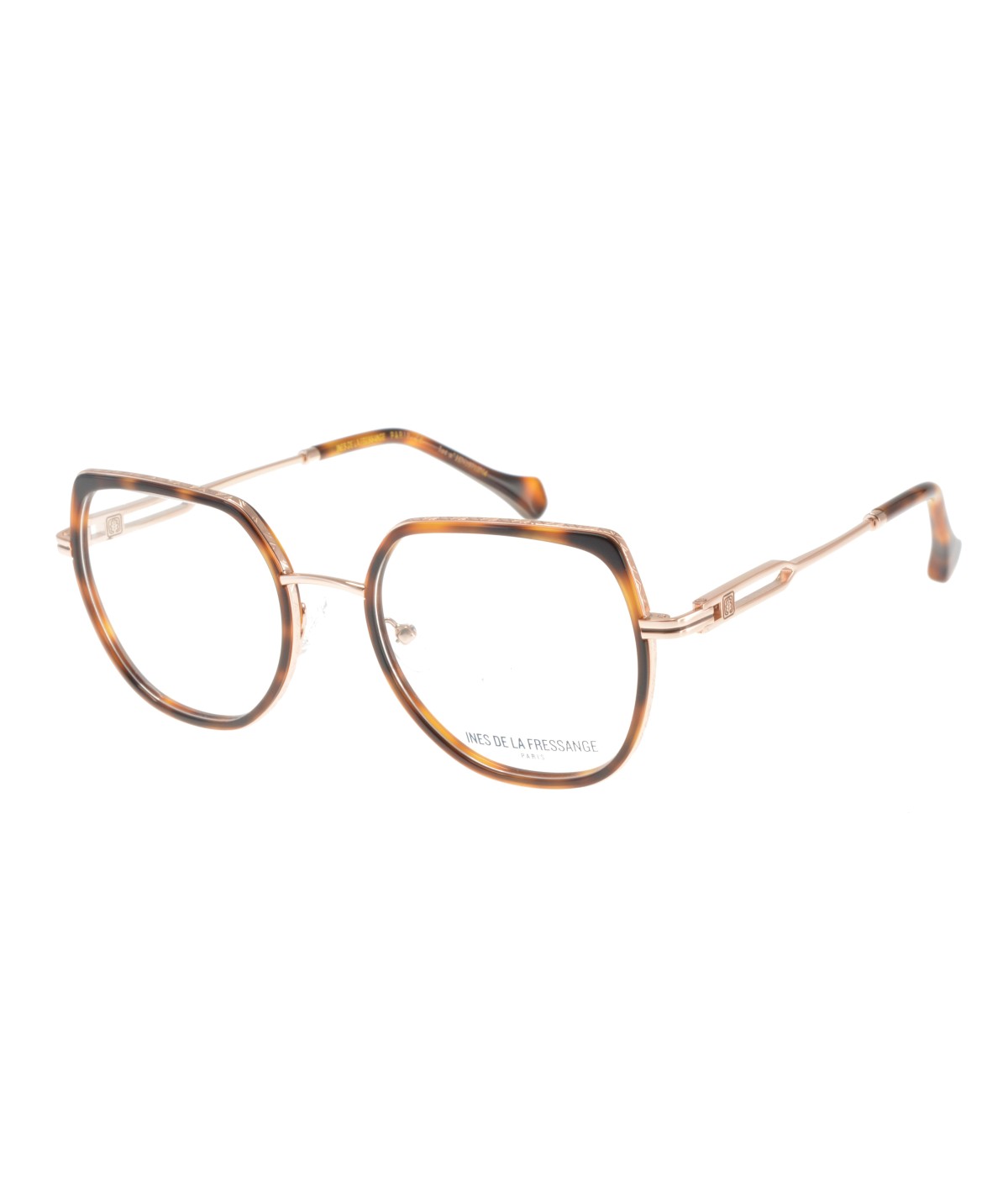 Inès de la Fressange Paris CAROLE (C3) TORTOISESHELL eyeglass frame