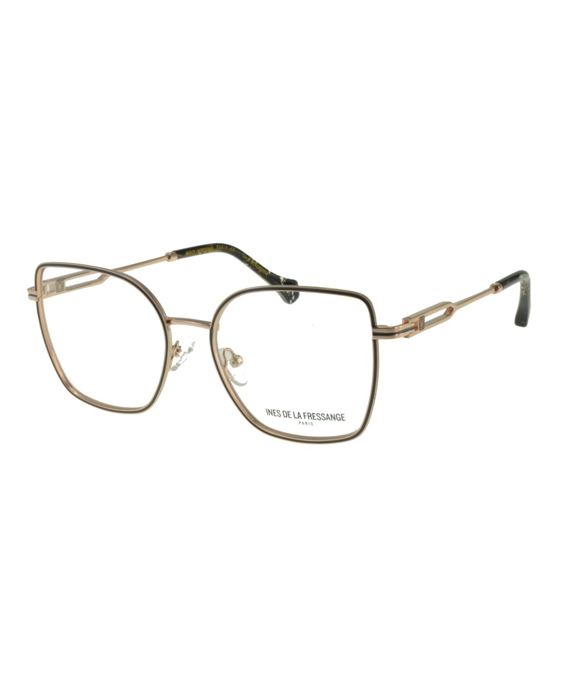 Inès de la Fressange Paris CELINE c1 grey / rose gold eyeglass frame