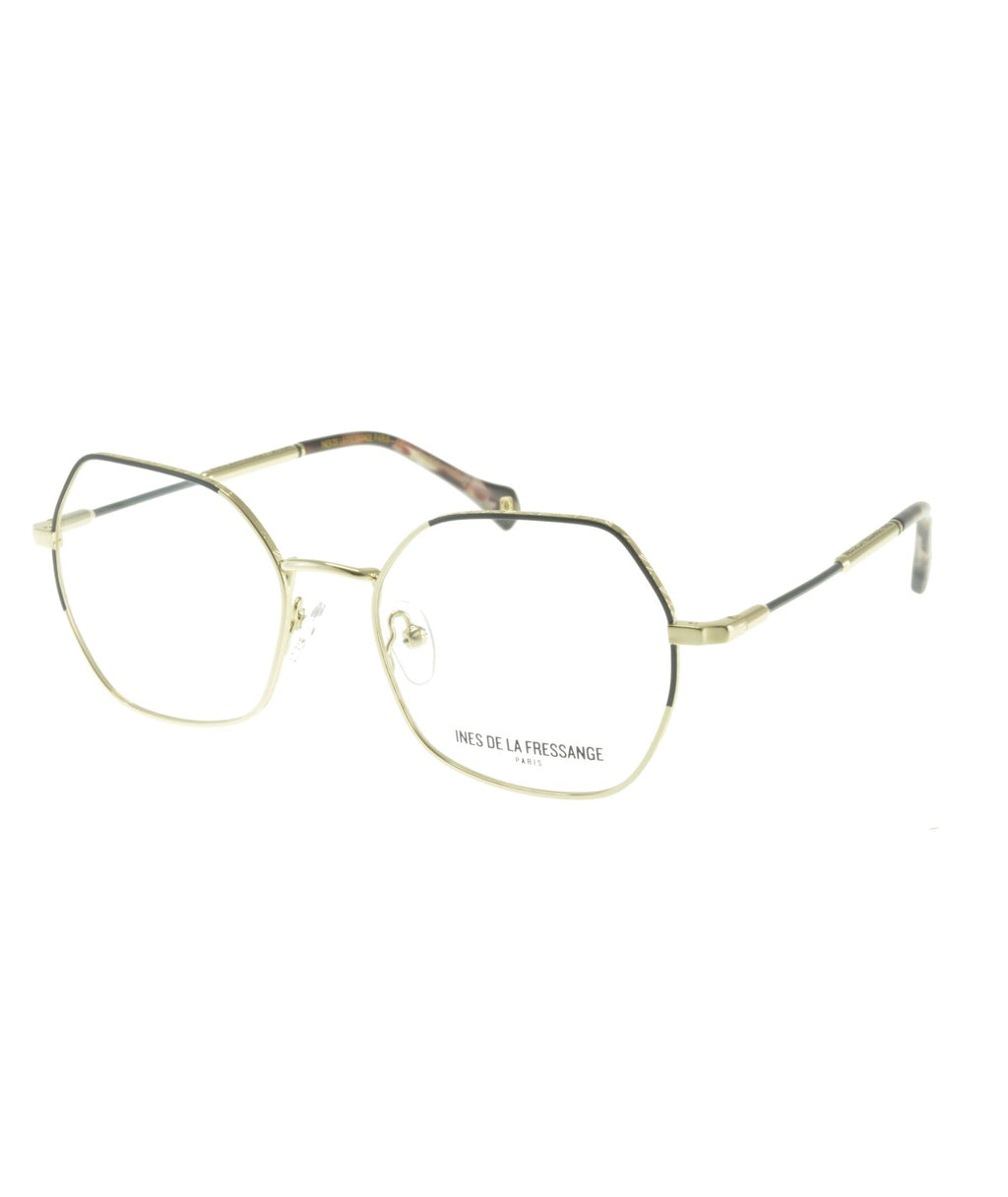 Inès de la Fressange Paris HERMINE c1 grey / gold eyeglass frame