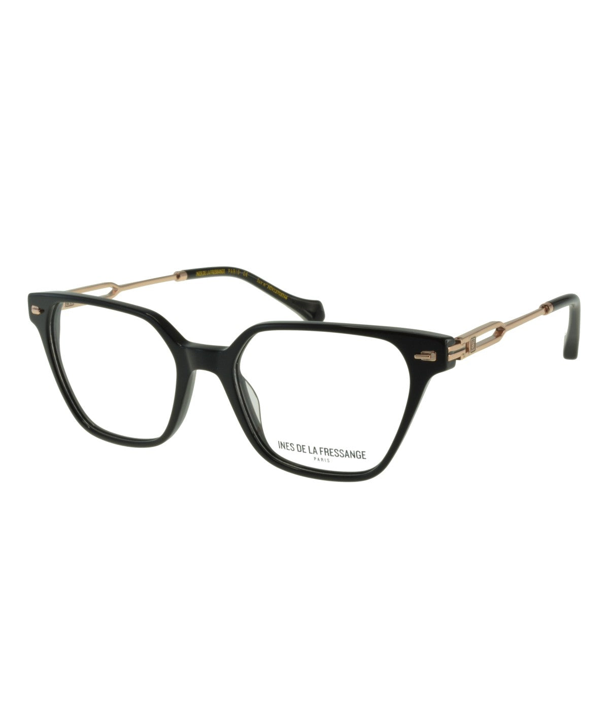 Inès de la Fressange Paris LOUANE c1 black eyeglass frame