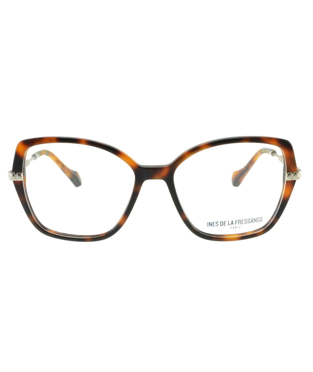 Inès de la Fressange Paris MAUD (C2) TORTOISESHELL eyeglass frame – front view