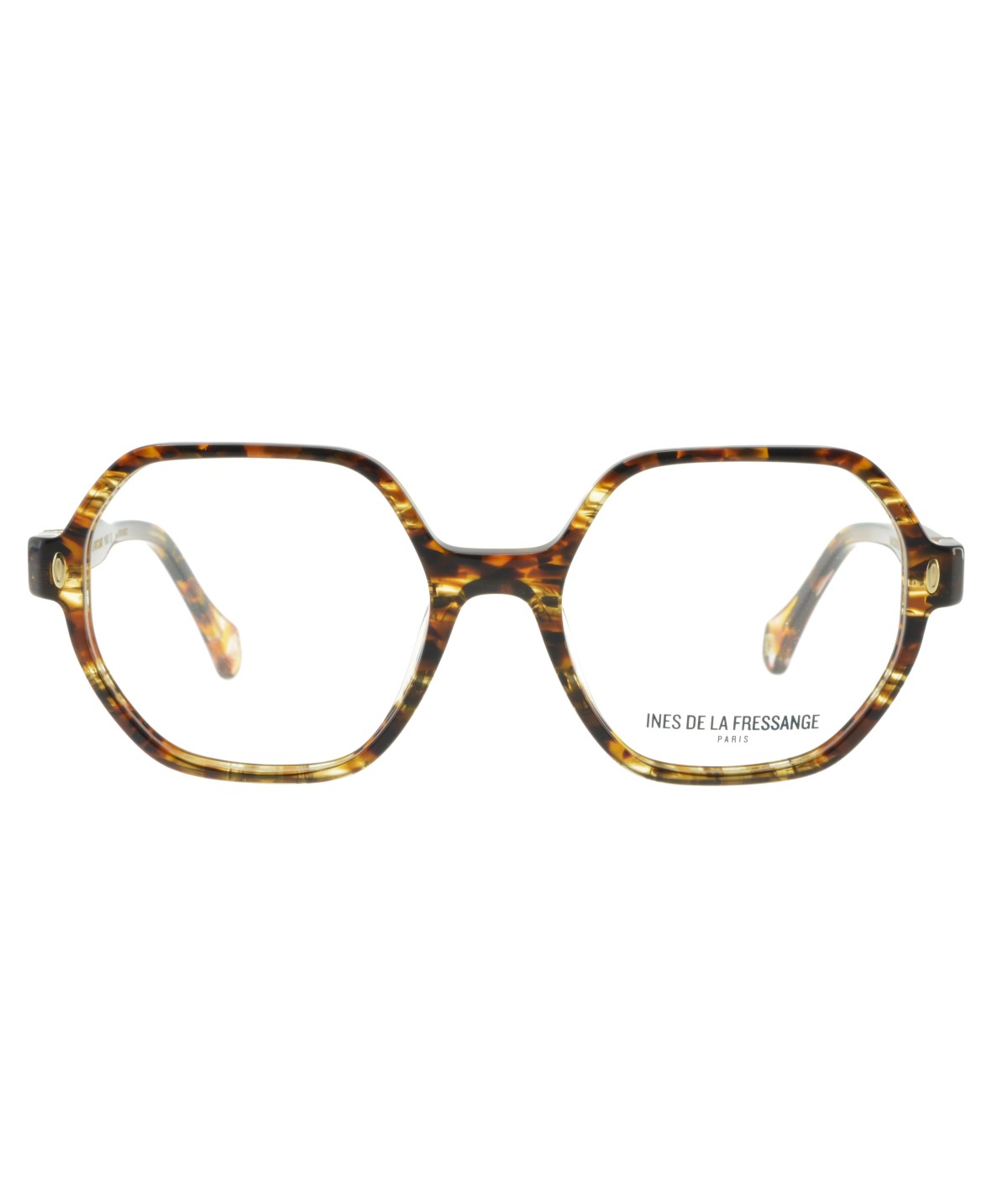 Inès de la Fressange Paris MAUREEN (C3) TORTOISESHELL eyeglass frame – front view