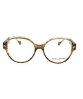 Inès de la Fressange Paris MILLIE c1 translucent brown eyeglass frame – front view
