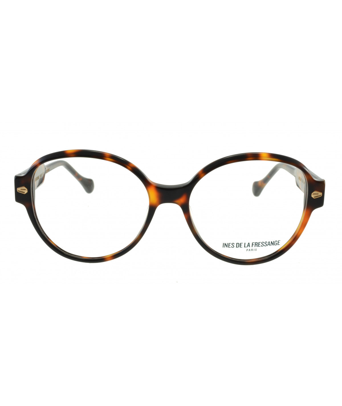 Inès de la Fressange Paris MILLIE (C4) TORTOISESHELL eyeglass frame – front view