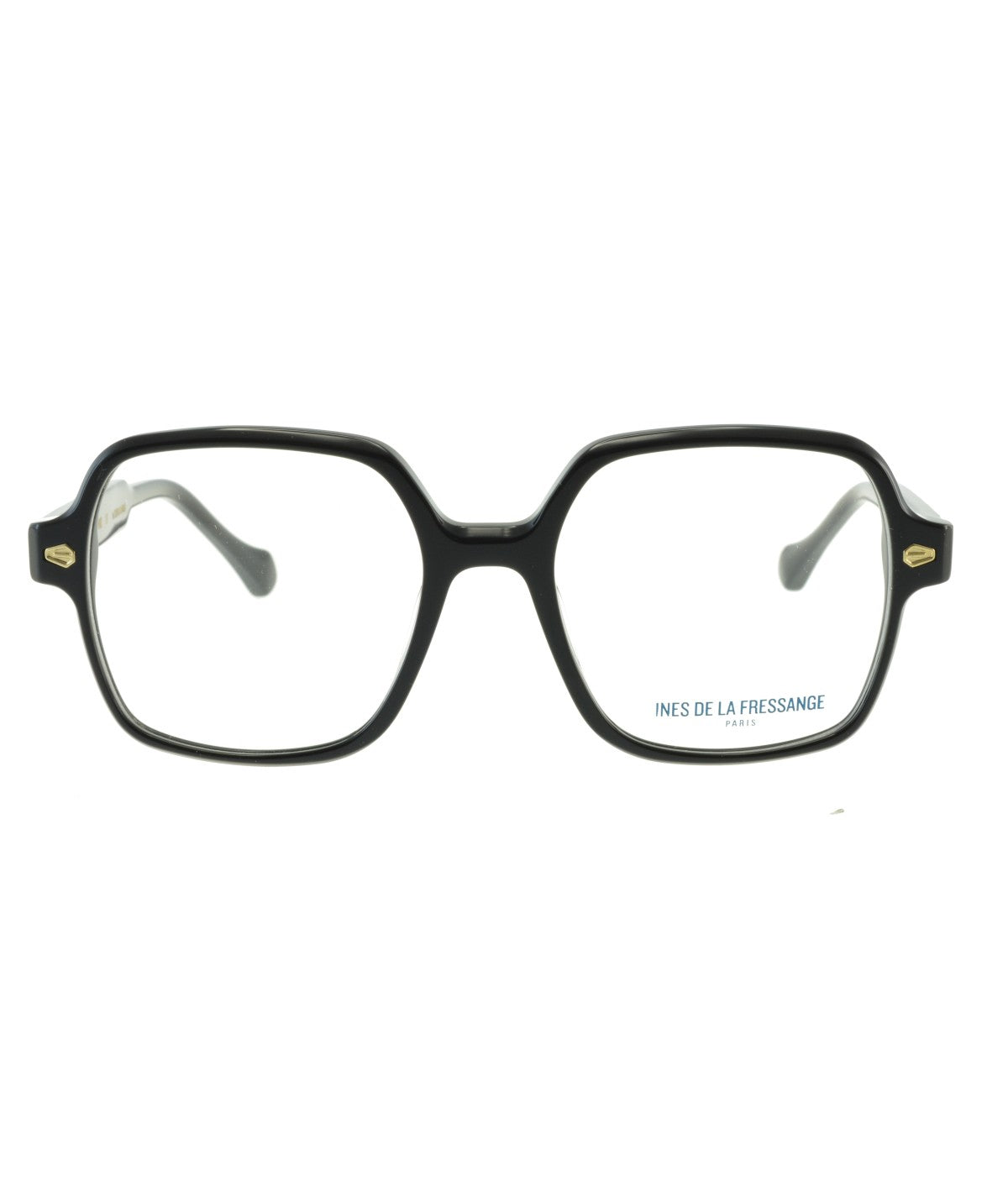 Inès de la Fressange Paris MURIELLE c1 black eyeglass frame – front view