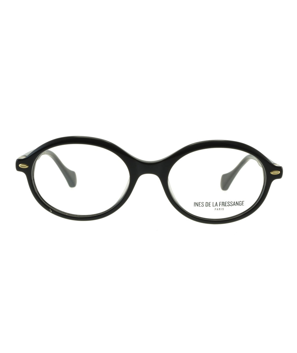 Inès de la Fressange Paris NAOMI (C3) BLACK eyeglass frame – front view