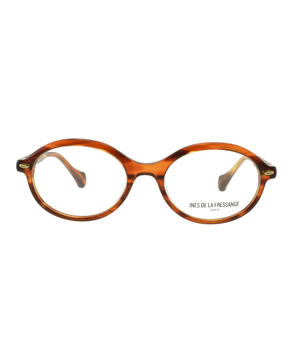 Inès de la Fressange Paris NAOMI (C4) HONEY eyeglass frame – front view