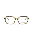 Inès de la Fressange Paris OXANE c1 brown marble eyeglass frame – front view