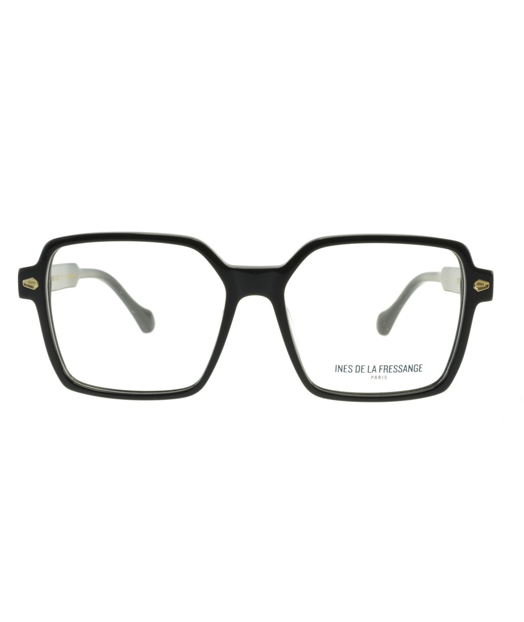 Inès de la Fressange Paris OYANA (C4) BLACK eyeglass frame – front view